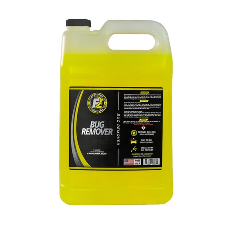 ExoForma Bug Remover - 128 oz Bug Spray Remover, Effortlessly Dissolves Bugs and Bug Splatter - Quick & Safe for Car Paint, Rubber, Metal, Glass, Chrome & More - Image 1
